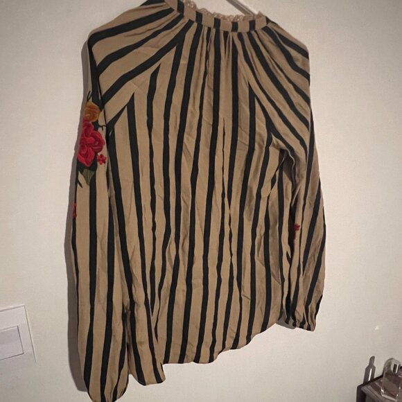 ANTHROPOLOGIE AKEMI KIN MANUELA EMBROIDERED BLOUSE XS - Picture 10 of 10